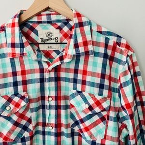 Roebuck & Co. Long sleeve button down shirt